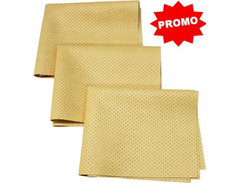 Zeem geperforeerd 40 x 38 cm -  3 stuks