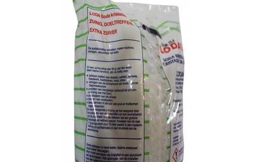Soda Kristallen 2 Kg.
