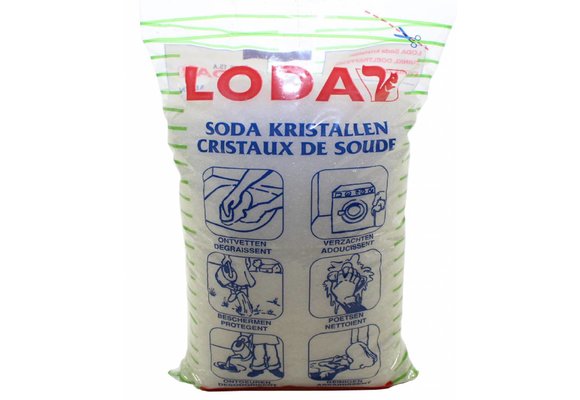 Soda Kristallen 2 Kg.