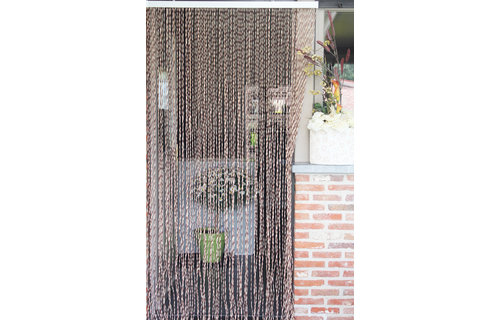 Vliegengordijn PVC "String"  Beige - Bruin 100 x 220 cm