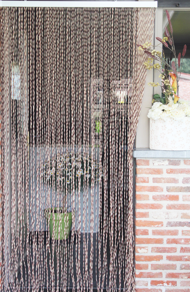 Vliegengordijn PVC "String"  Beige - Bruin 100 x 220 cm
