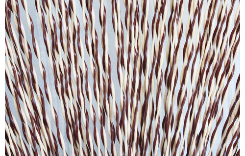 Vliegengordijn PVC "String"  Beige - Bruin 100 x 220 cm