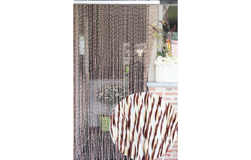 Vliegengordijn PVC "String"  Beige - Bruin 100 x 220 cm