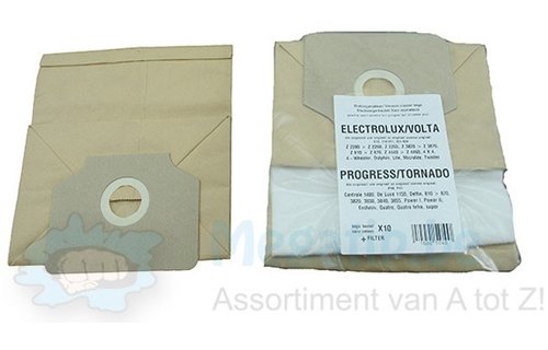 Electrolux Z 2200 - 4440 Dolphin / Tornado / Progress Stofzuigerzakken