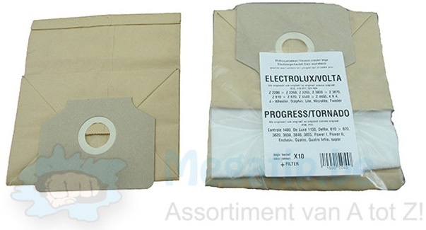 Electrolux Z 2200 - 4440 Dolphin / Tornado / Progress Stofzuigerzakken