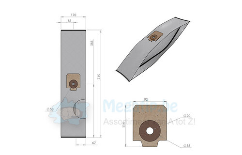 Electrolux E22/ UZ930/ Z951/ Nilfisk GD930/VP930 intense filtration
