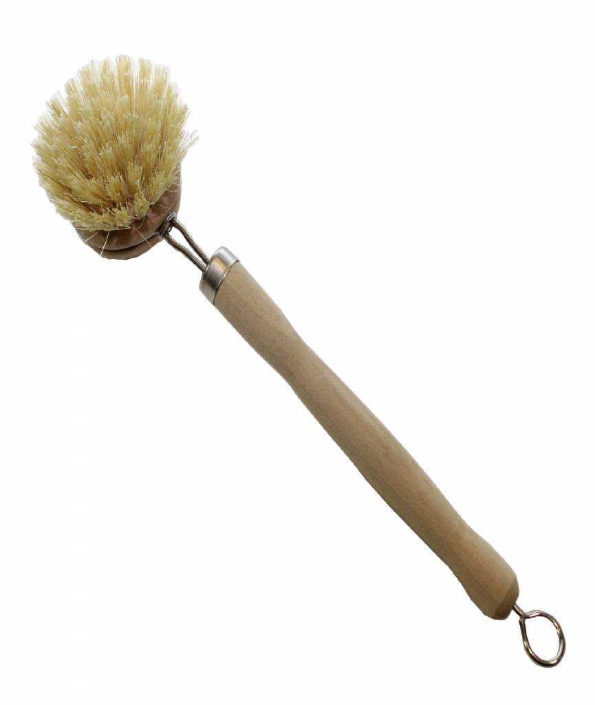 Afwasborstel zuiver tampico rond model