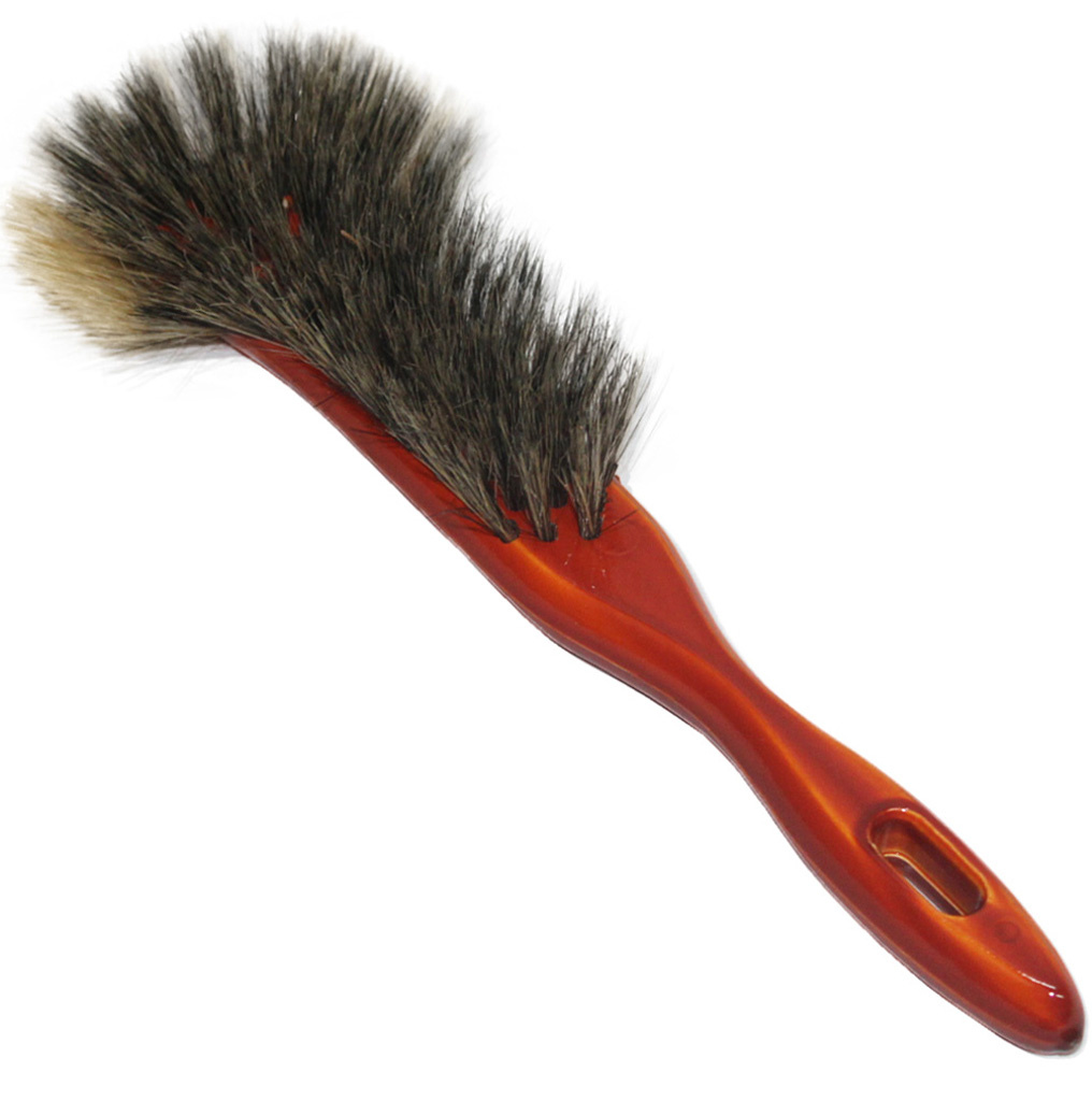 Handveger gelakt Grijs  / Wit haar