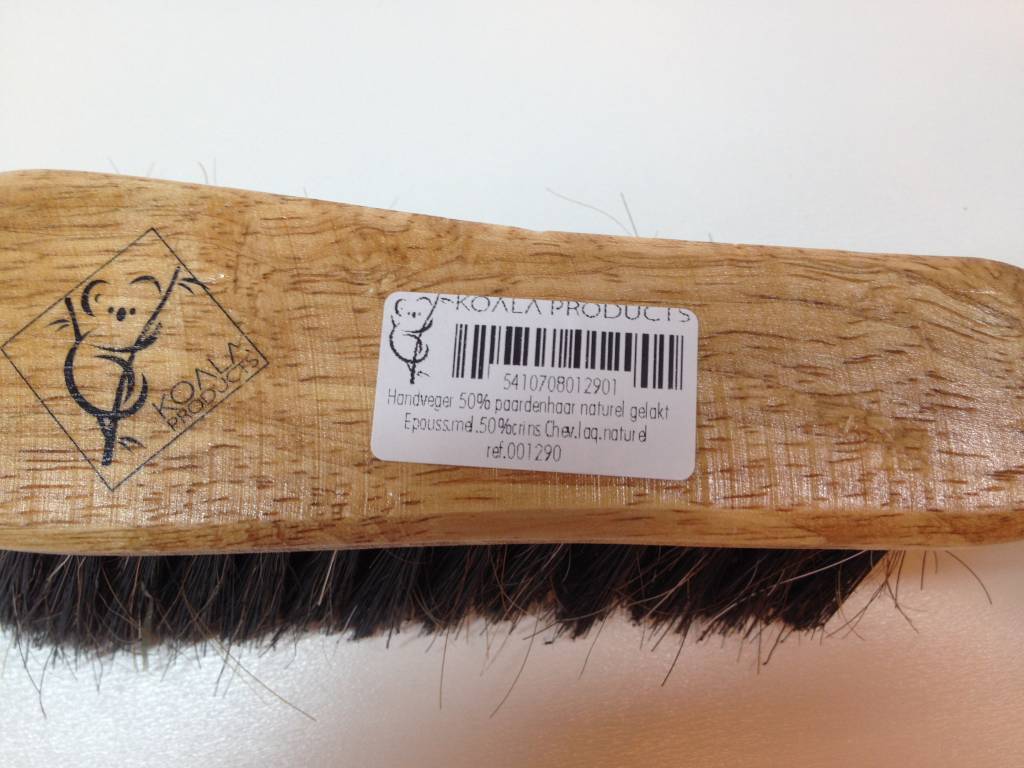 Handveger gelakt 50 % paardehaar Handveger gelakt 50 % paardehaar