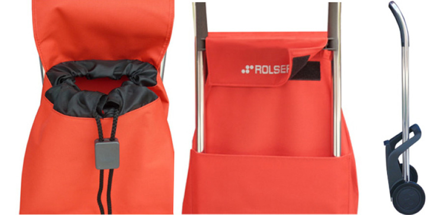 Boodschappentrolley "JET LN JOY "  Rood