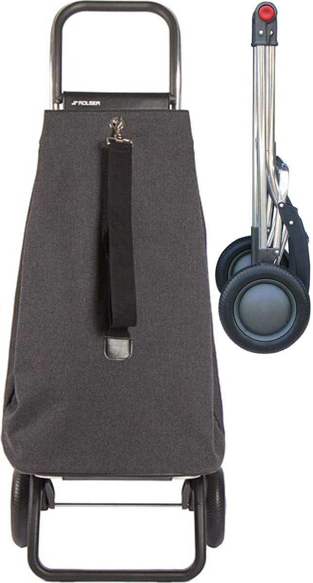 Boodschappentrolley  Donker Grijs    "ECOMAKU LOGIC RG"