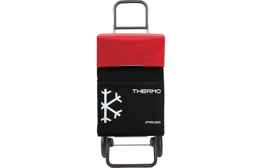 Boodschappentrolley "TERMO FRESH MF CONVERT RG" Zwart / Rood Boodschappentrolley "TERMO FRESH MF CONVERT RG" Zwart / Rood
