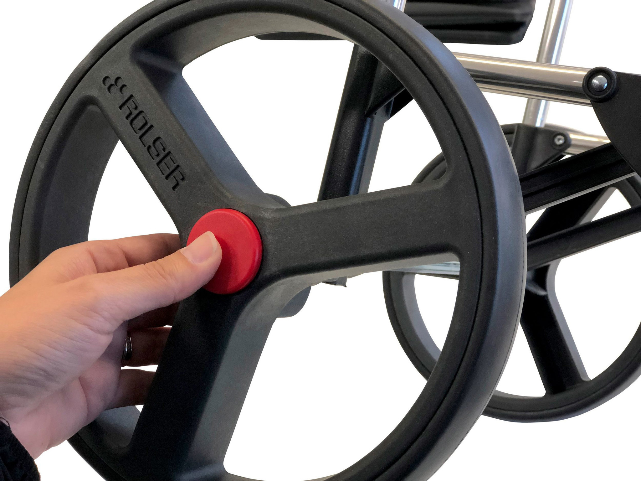 Boodschappentrolley  Zwart/ Oranje  "IMAX STAR LOGIC RSG"