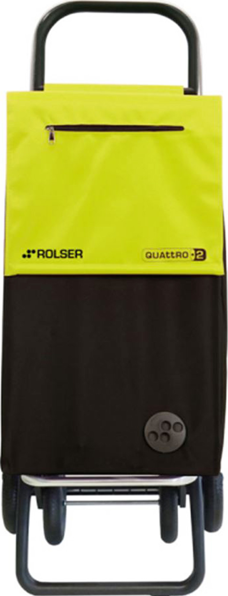 Boodschappenwagen met 4 wielen Zwart / Groen  "SBELTA MF 4.2"