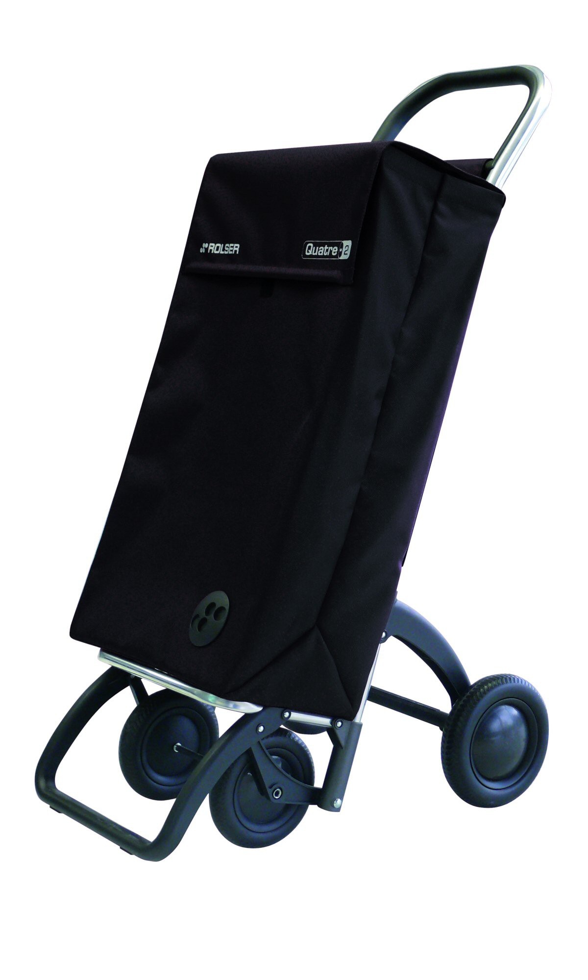 Boodschappenwagen met 4 wielen Zwart / Groen  "SBELTA MF 4.2"