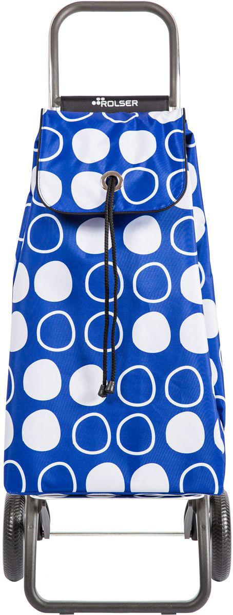 Boodschappentrolley  Blauw / Stippen  "I-MAX SYMBOL CONVERT RG"