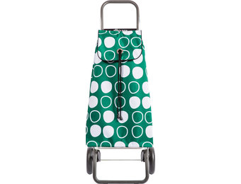 Boodschappentrolley  Groen / Stippen  "I-MAX SYMBOL CONVERT RG"