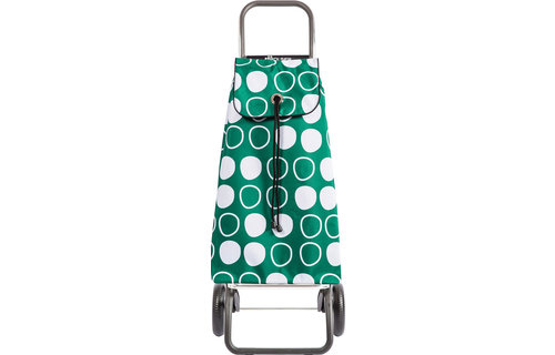 Boodschappentrolley  Groen / Stippen  "I-MAX SYMBOL CONVERT RG"