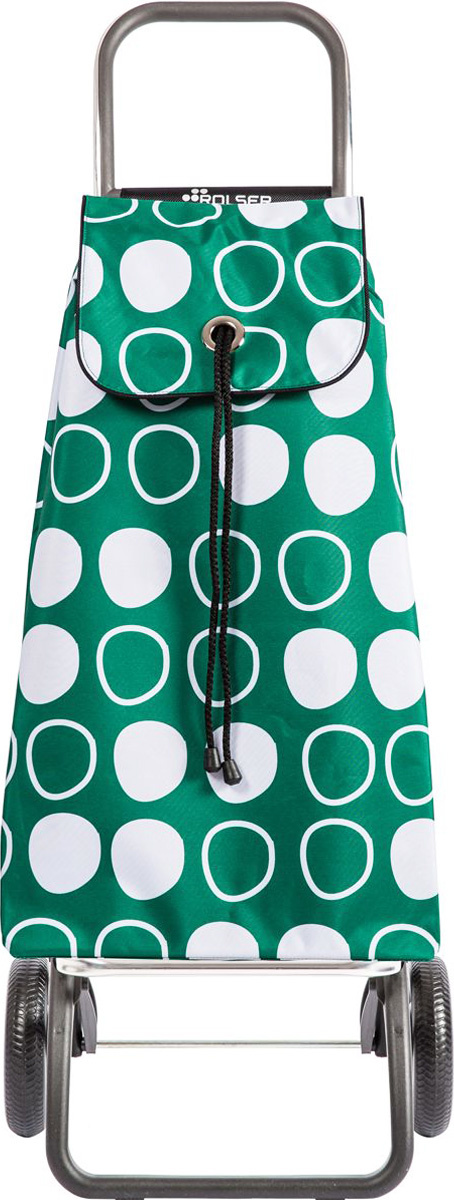 Boodschappentrolley  Groen / Stippen  "I-MAX SYMBOL CONVERT RG"