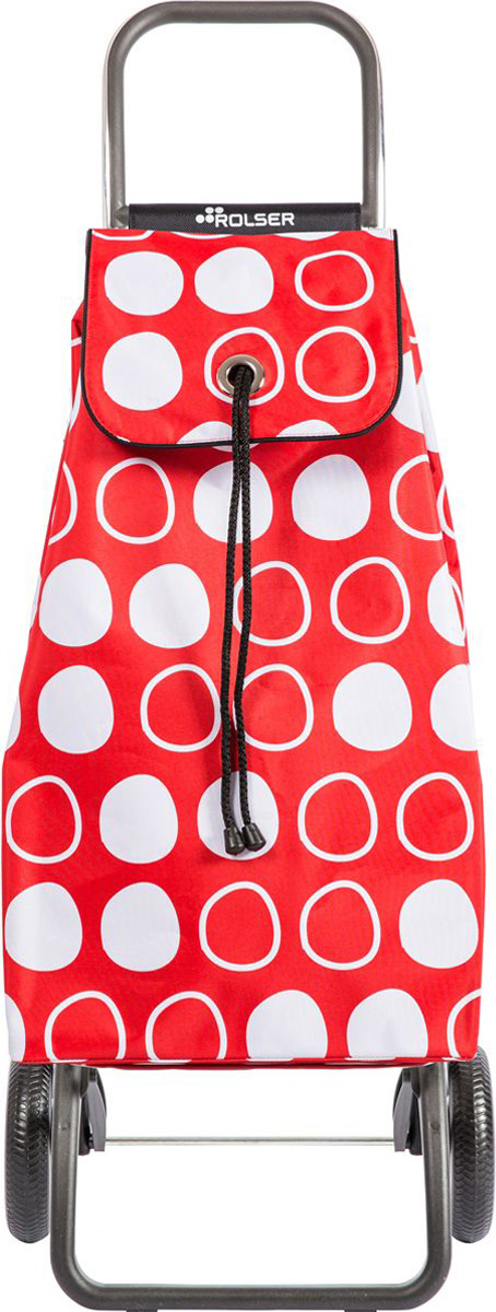 Boodschappentrolley  Rood / Stippen  "I-MAX SYMBOL CONVERT RG"