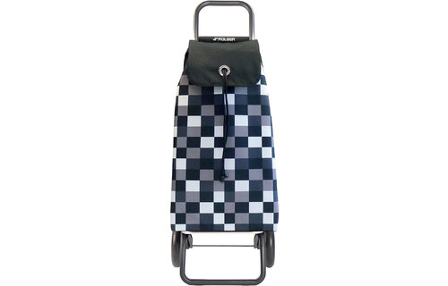 Boodschappentrolley Zwart/Wit  "I-MAX DAMA LOGIC RG"