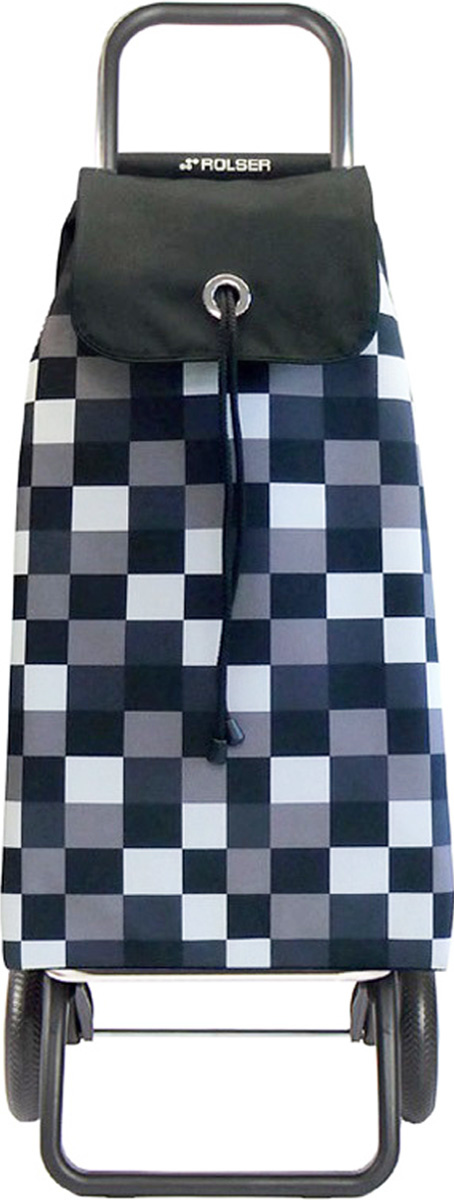 Boodschappentrolley Zwart/Wit  "I-MAX DAMA LOGIC RG"