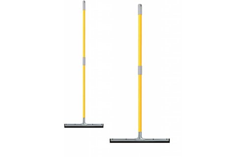 Vloertrekker Met gelakte steel in verschillende maten Vloertrekker Met gelakte steel in verschillende maten