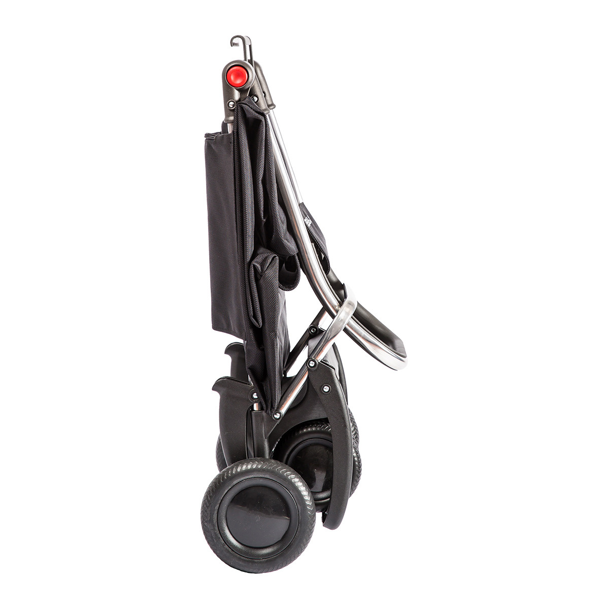 Boodschappenwagen roterende voorwielen Rood gebloemd  "I-MAX MF LOGIC TOUR ARAZZO"