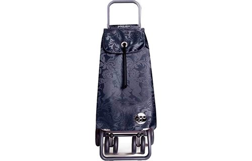 Boodschappentrolley  roterende voorwielen Zwart/Grijs "PACK GLORIA LOGIC TOUR"