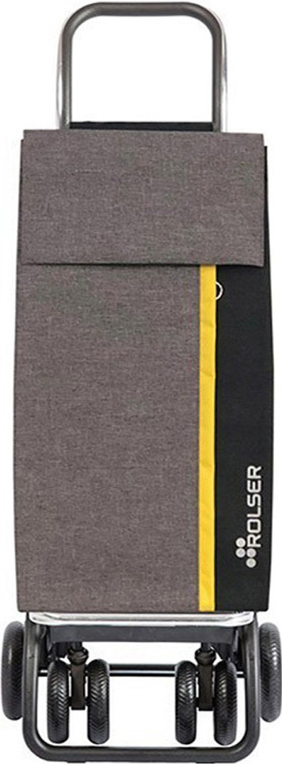 Boodschappentrolley  roterende voorwielen Grijs   "KANGAROO TWEED LOGIC TOUR" Boodschappentrolley  roterende voorwielen Grijs   "KANGAROO TWEED LOGIC TOUR"