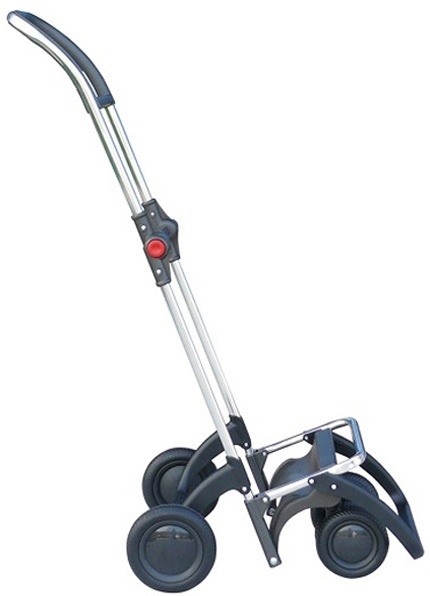 Boodschappentrolley  roterende voorwielen Grijs   "KANGAROO TWEED LOGIC TOUR" Boodschappentrolley  roterende voorwielen Grijs   "KANGAROO TWEED LOGIC TOUR"