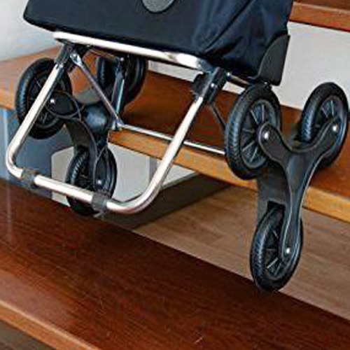 Boodschappentrolley 6 wielen Rood "PEP MF RD6"