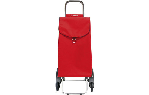 Boodschappentrolley 6 wielen Rood "PEP MF RD6"