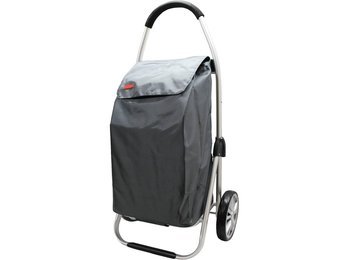 Boodschappentrolley Grey 48 L.Inklapbaar Aluminium
