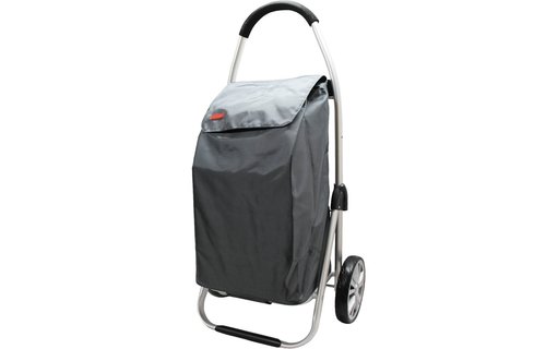 Boodschappentrolley Grey 48 L.Inklapbaar Aluminium