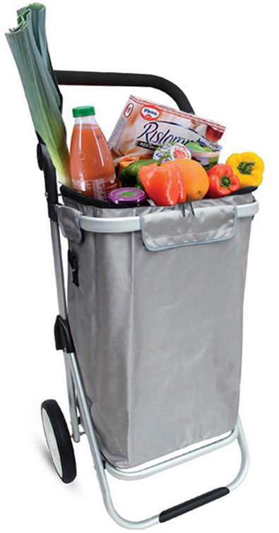 Boodschappentrolley Grijs  "Pull'N & Push - Puller" Boodschappentrolley Grijs  "Pull'N & Push - Puller"