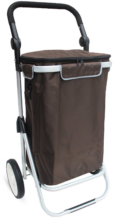 Boodschappentrolley Bruin  "Pull'N & Push - Puller" Boodschappentrolley Bruin  "Pull'N & Push - Puller"