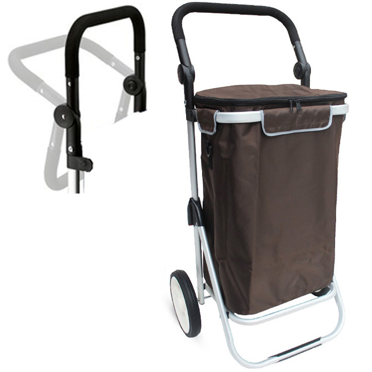 Boodschappentrolley Bruin  "Pull'N & Push - Puller" Boodschappentrolley Bruin  "Pull'N & Push - Puller"