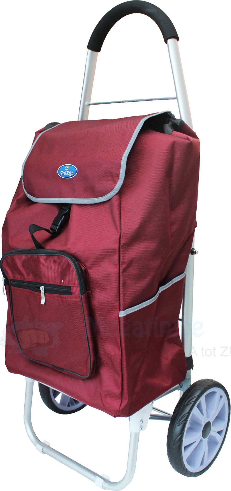 Boodschappentrolley "Shopper Reflektor"  Bordeaux Boodschappentrolley "Shopper Reflektor"  Bordeaux