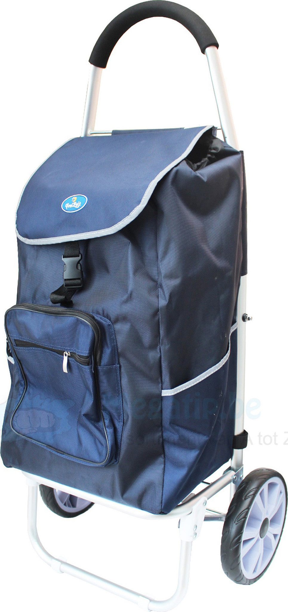 Boodschappentrolley "Shopper Reflektor"  Blauw Boodschappentrolley "Shopper Reflektor"  Blauw