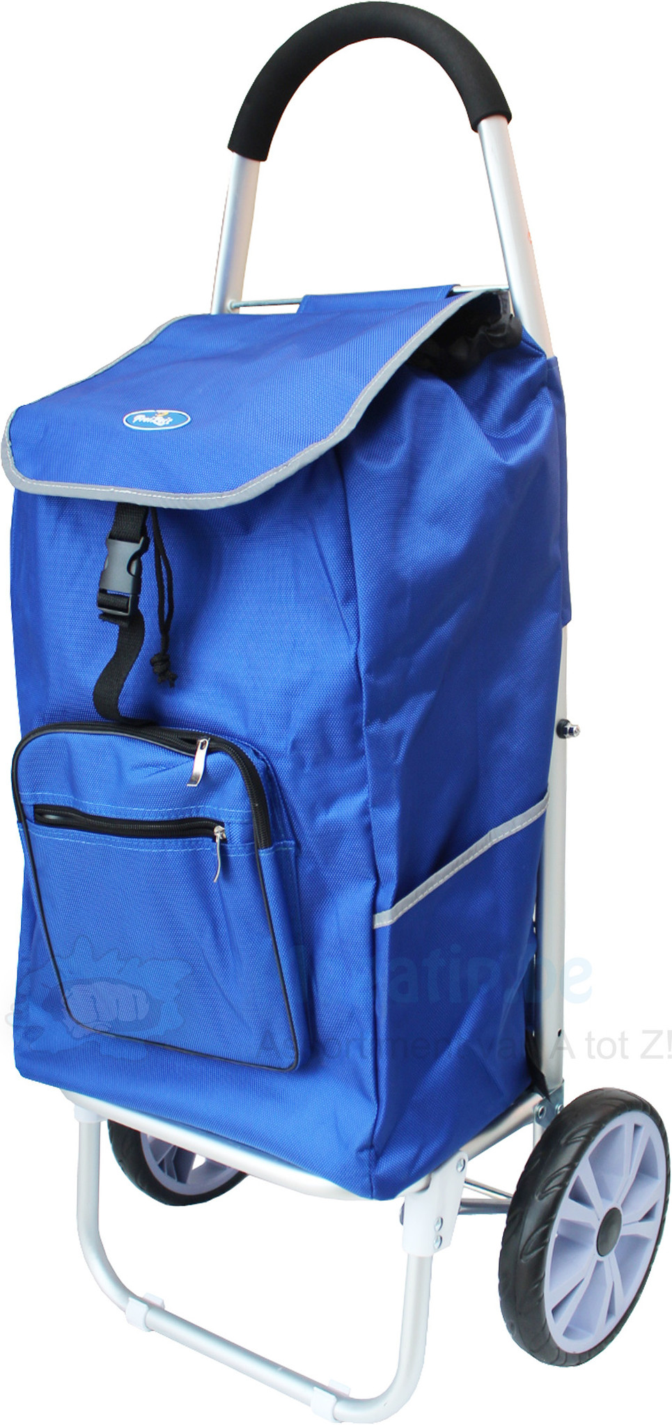 Boodschappentrolley "Shopper Reflektor"   Lichtblauw