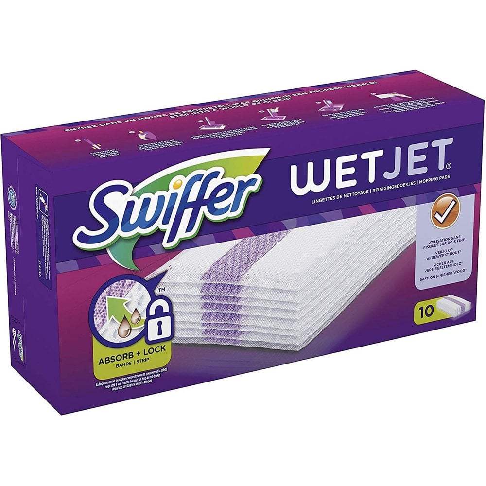 Swiffer WetJet Reinigingsdoekjes - 10 Stuks | Megatip.be