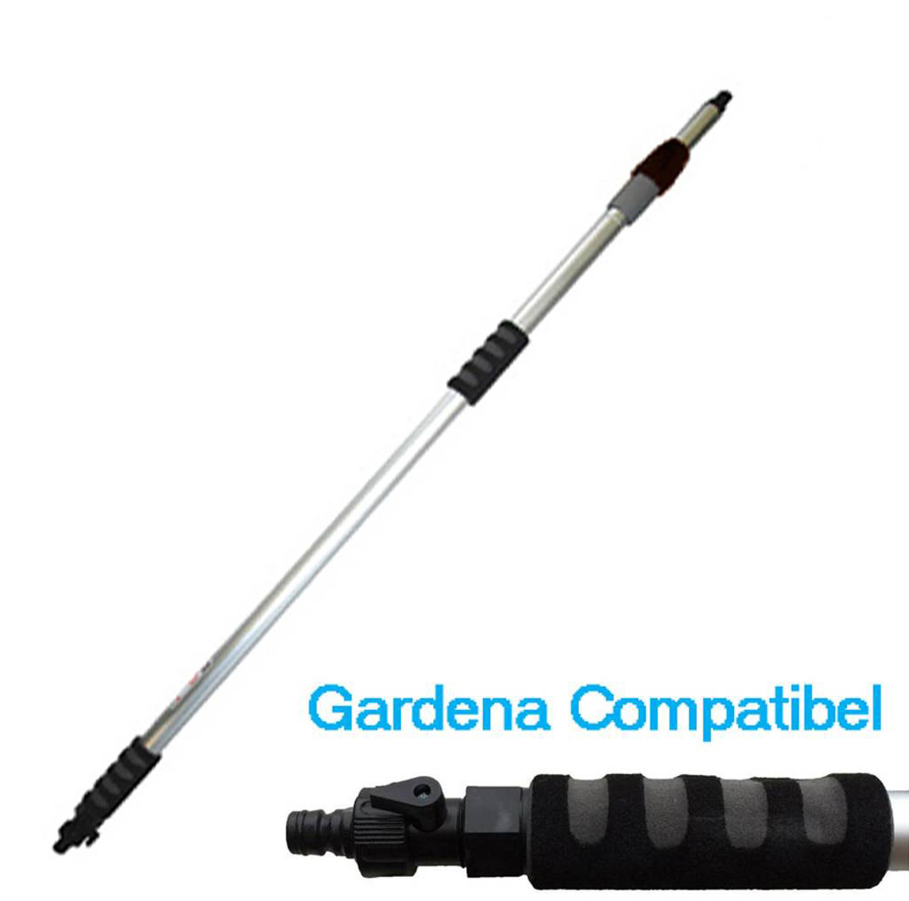 Telescoopsteel waterdoorlatend 2 meter  +  Siliconen Inwasser