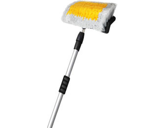 Professionele schoonmaakborstel  met Hydrosteel  2 meter