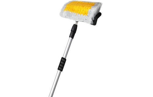 Professionele schoonmaakborstel  met Hydrosteel  2 meter
