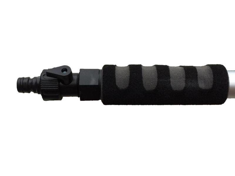 Professionele schoonmaakborstel  met Hydrosteel  2 meter