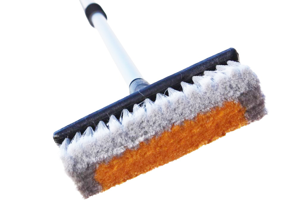 Professionele schoonmaakborstel  met Hydrosteel  2 meter