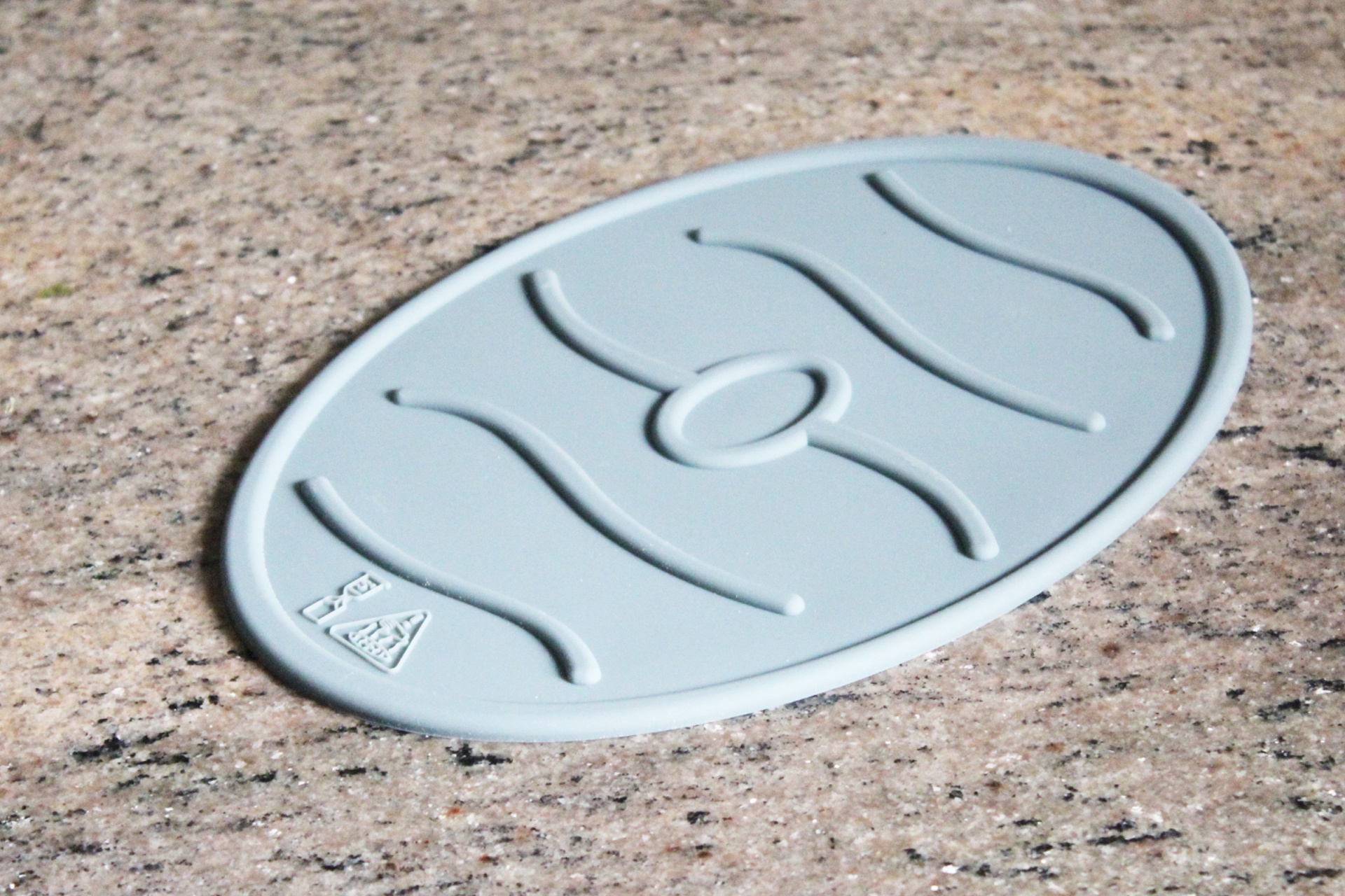 Siliconen parkeermat voor strijkijzer