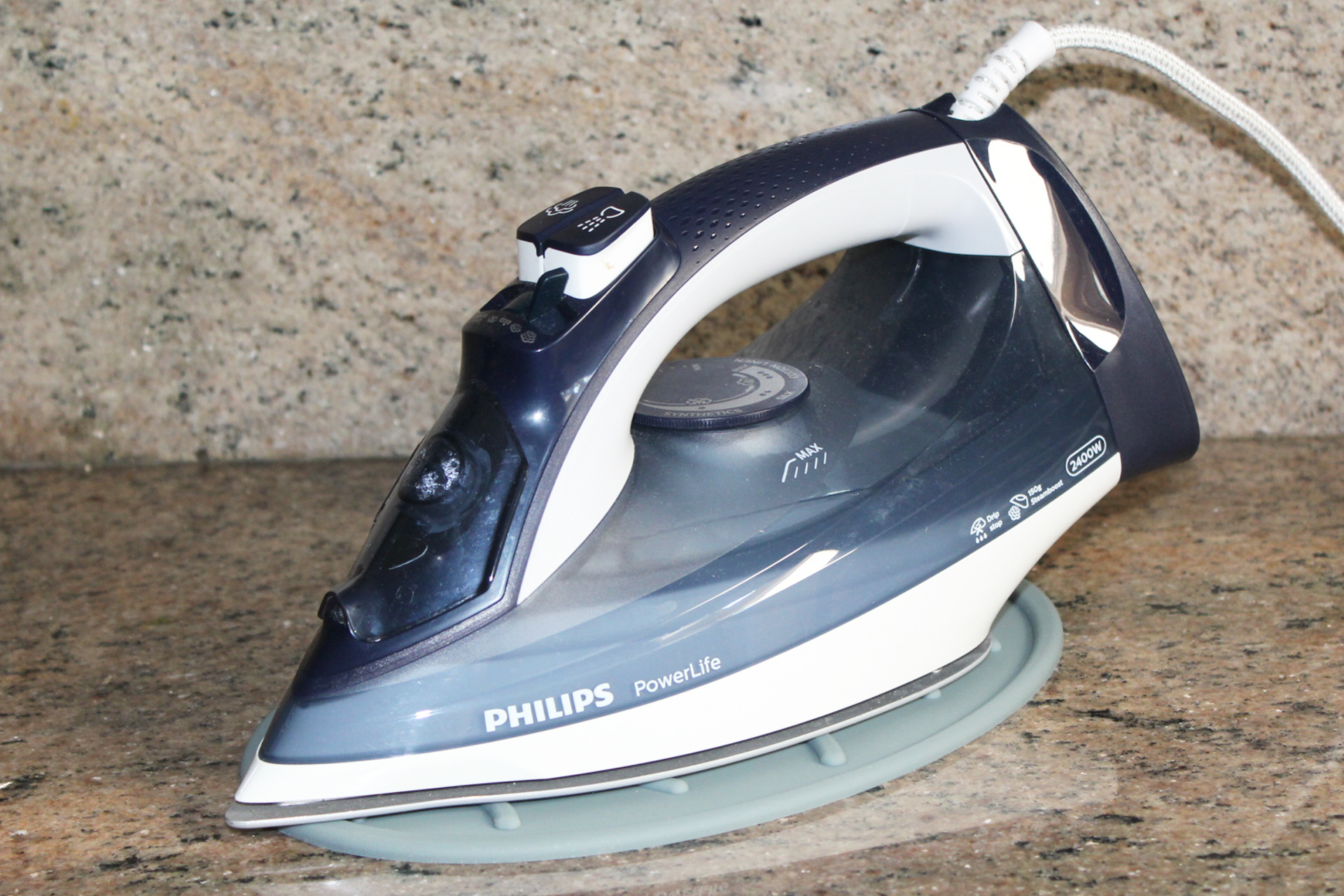 Siliconen parkeermat voor strijkijzer