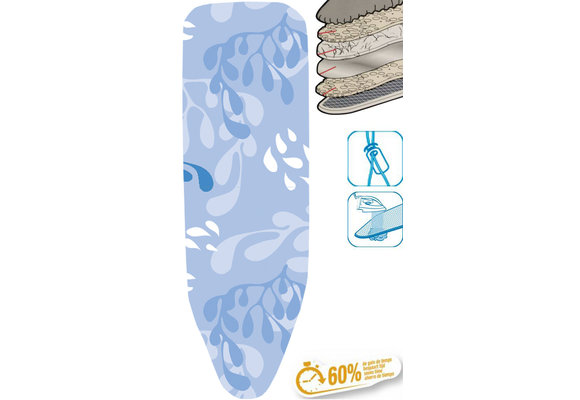 Strijkplankhoes 5 lagen maat C    "Blue Sea Plants"